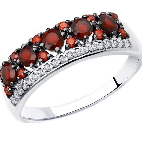 Silver S925 ring (Size 8) - Picture 1 of 5